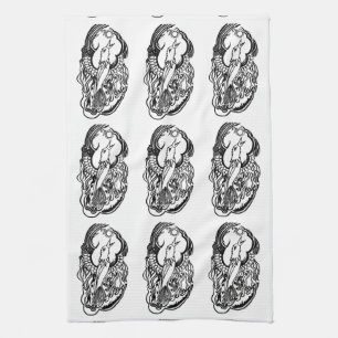 Phoenix Tattoo Handtuch