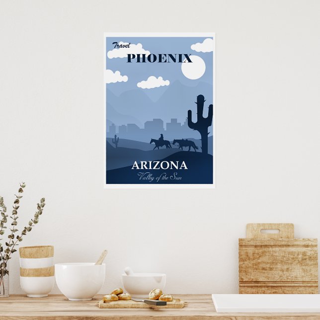 Phoenix Travel Poster (Cuisine)