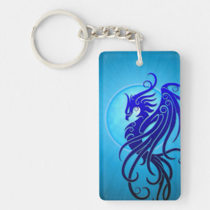 Phoenix tribal bleu