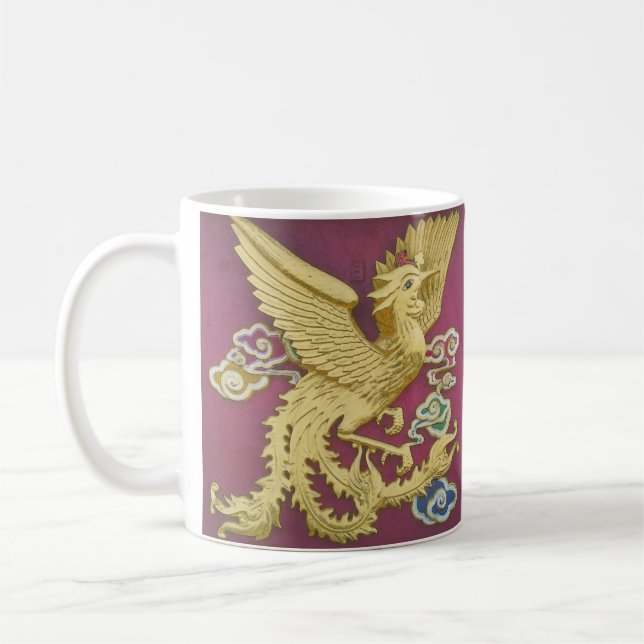Phoenix- und Drache-Tasse Kaffeetasse (Links)