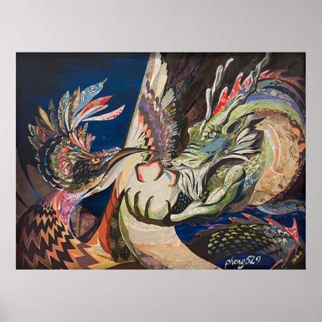Phoenix und Dragon Poster (Vorne)