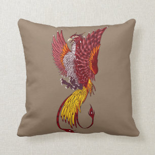 Phoenix-Vogel-Kunst-Wurfs-Kissen Kissen