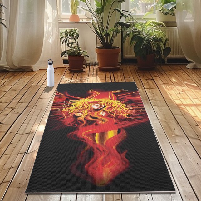 Phoenix Woman Yogamatte (Von Creator hochgeladen)