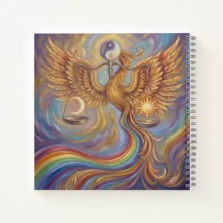 Phoenix Yin Yang Balance Notebook Notizbuch