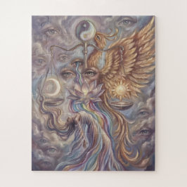 “Phoenix Yin Yang Leinwand –