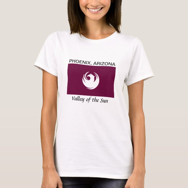 Phoenixfahne "Tal der Sonne" T-Shirt (Vorderseite)