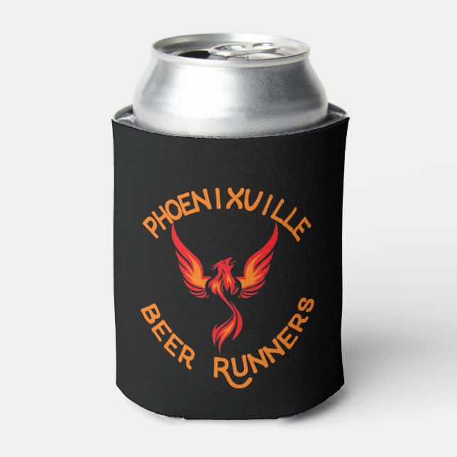 Phoenixville Beer Runners Bier cooler Dosenkühler (Kanne Vorderseite)