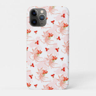 Phoenixvogel und Phoenix-Blume Nahtloses Muster Case-Mate iPhone Hülle
