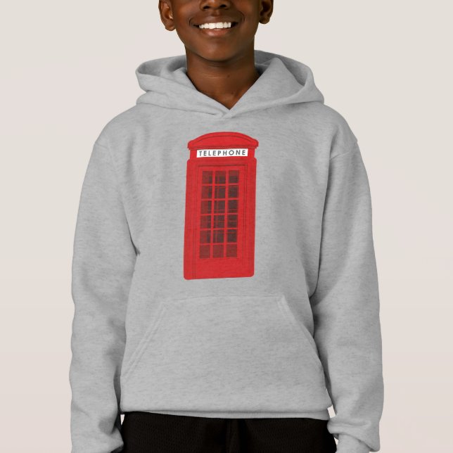 Phone Box Hoodie (Vorderseite)