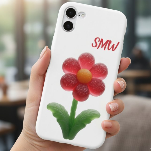 Phone Case Gummy Flower (Gummycore flower monogram phone case)