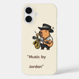  Phone Case – Musical Capybara Style
