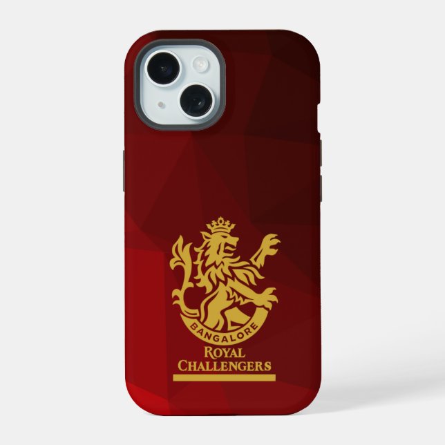 Phonecase für RCB-Liebhaber iPhone 15 Hülle (Rückseite)