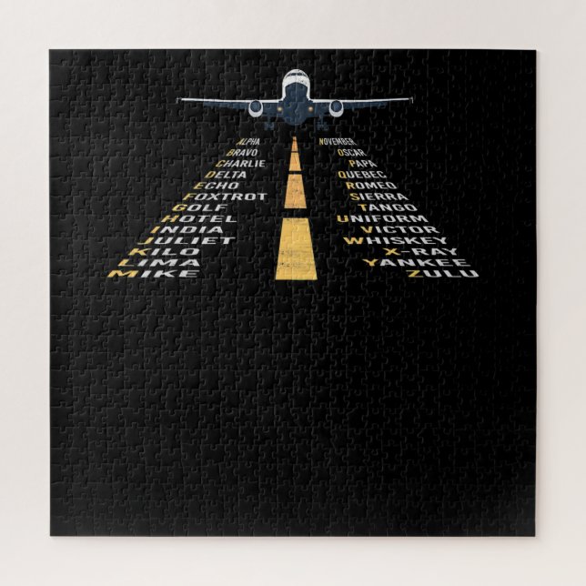 Phonetische Aphabet Pilot Kaddet Flugzeug Geschenk (Vertikal)