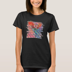 Phönix aus der Asche Motiv Feuer Mythischer Vogel T-Shirt