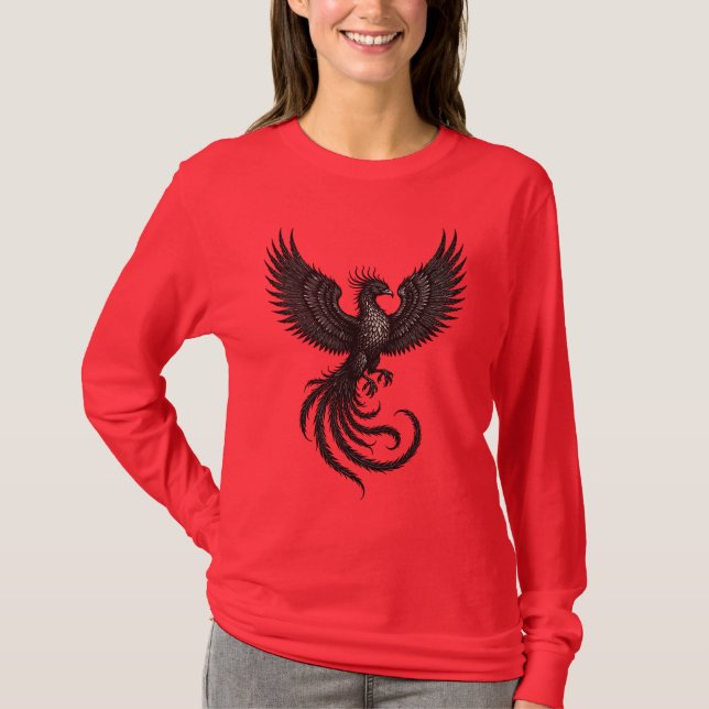 Phönix des Infernalischen Chores T-Shirt (Vorderseite)