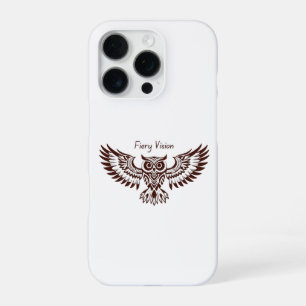 Phönix-Eule – Feurige Vision iPhone 16 Pro Hülle