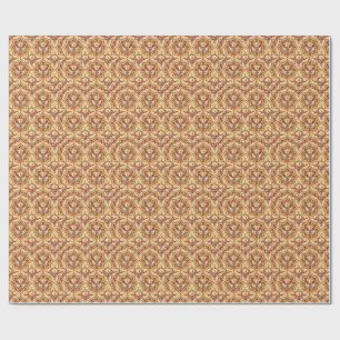 Phönix-Feuer-Mandala-Spirituelles-Design-Muster-Ku Geschenkpapier