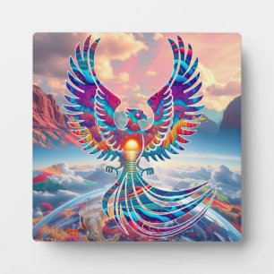 Phönix-Sonnenaufgang Fotoplatte