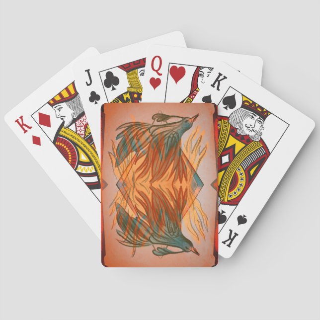 Phönix Spielkarten (Rückseite)