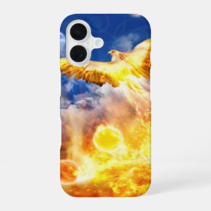 Phönix-Vogel ERHEBE DICH ÜBER DEINE PROBLEME iPhone 16 Hülle
