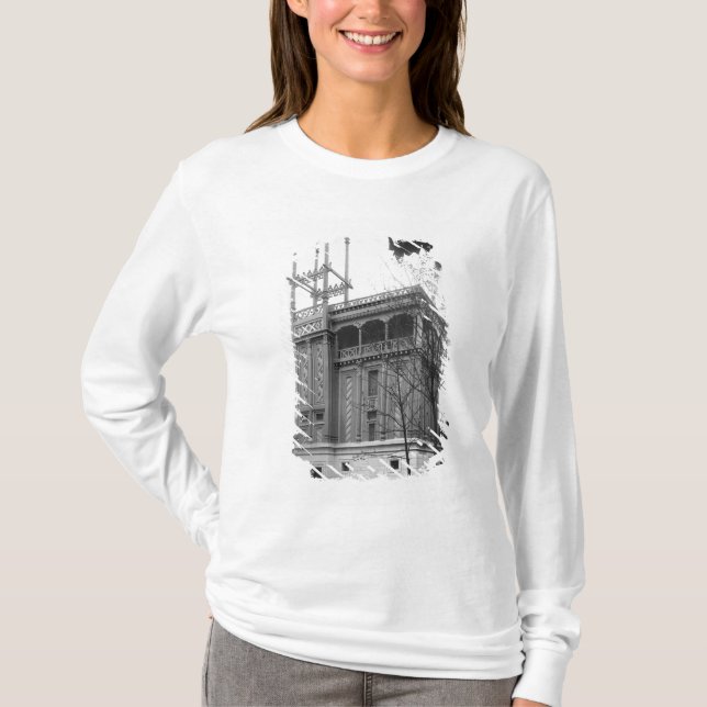Phönizisches Haus, universelle Ausstellung, Paris T-Shirt (Vorderseite)