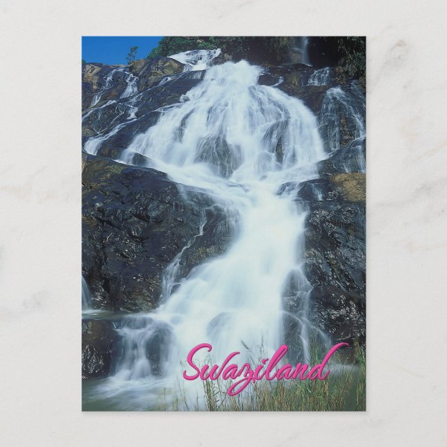 Phophonyane Falls, Swasiland Postkarte (Vorderseite)