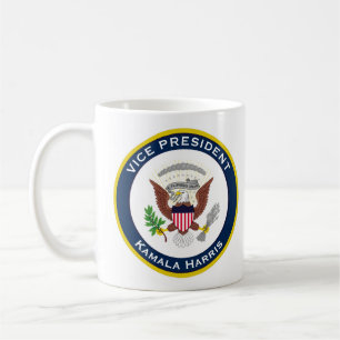 Phoque VP Kamala Harris Portrait Café Mug