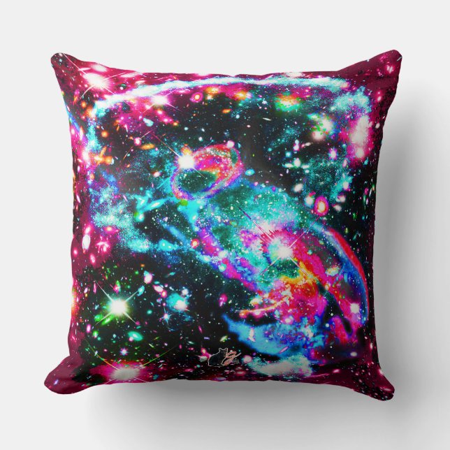 Phosphorescence Star Field Pillow Kissen (Vorderseite)
