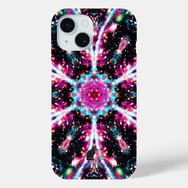 Phosphorescence Stellar Kaleid Case-Mate iPhone Hülle (Rückseite)