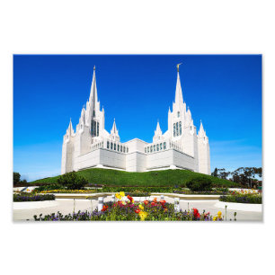 photo 8X10 He temple de San Diego LDS
