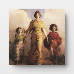 Photo Abbott Handerson Thayer Une Plaque Vierge