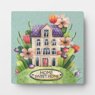 Photo Accueil Sweet Home Plaque