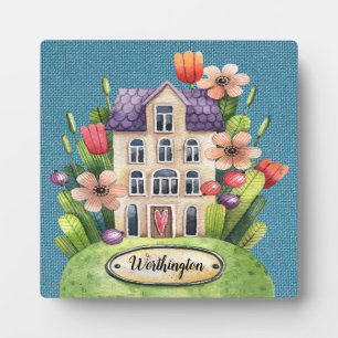 Photo Accueil Sweet Home Plaque