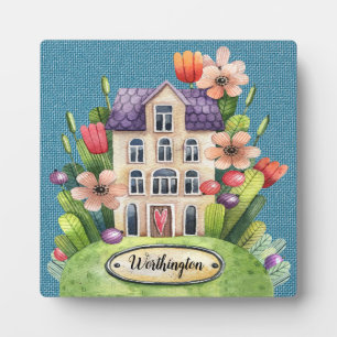 Photo Accueil Sweet Home Plaque