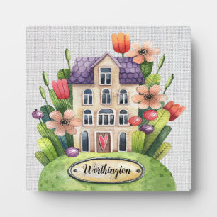 Photo Accueil Sweet Home Plaque