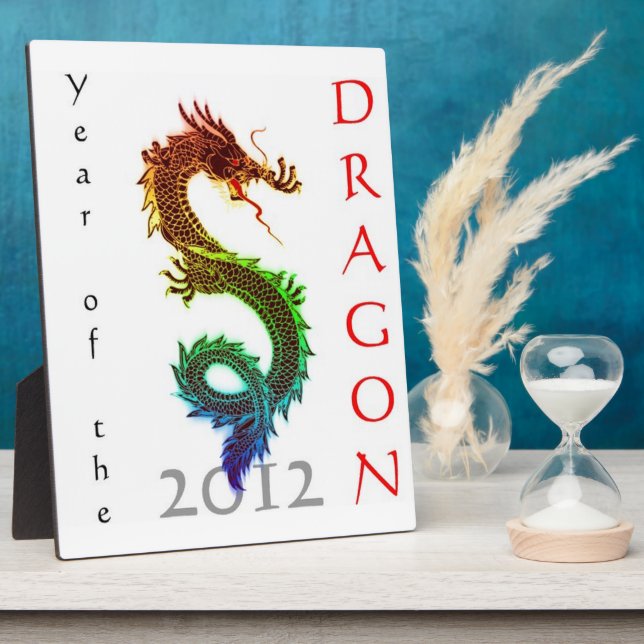 Photo Année de la Plaque Dragon 2012 (Côté)