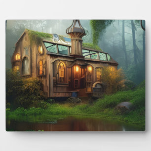 Photo Atelier sur la rivière Plaque de table Steampunk