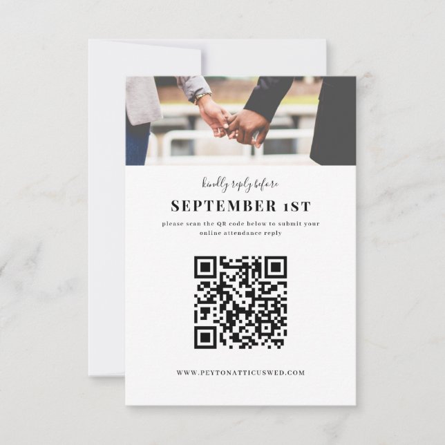 Photo Atmosphère en ligne RSVP (Devant)