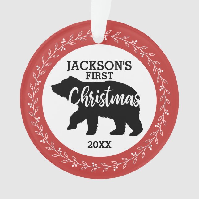 Photo Baby First Christmas (devant)