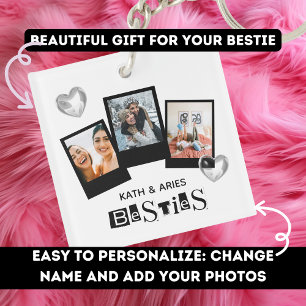 Photo BFF personnalisée minimaliste meilleur ami j