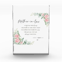 Bloc Acrylique Belle-Mère | Cadeau pour belle-mère
