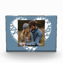 Bloc de photos personnalisé pour la Saint-Valentin