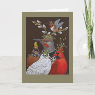 Photo bombe Robbie carte de voeux