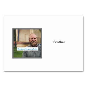 Photo Brother sur cartes mémoires familiales perso