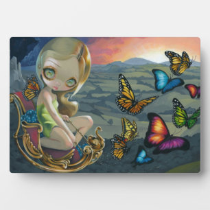 Photo "Butterfly Chariot" Plaque