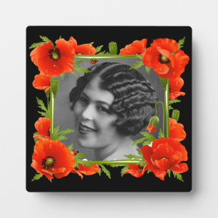 Photo California Poppies Art Plaque