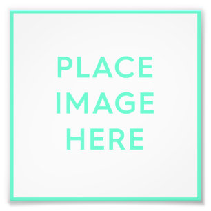Photo carré Imprimer Élargissement 6" x 6"