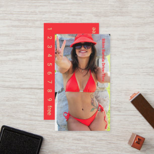 Photo Carte de fidélité Red Bikini Coffee Drive-