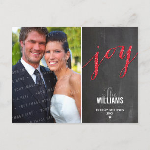 PHOTO CARTE DE VACANCES Chalkboard type parties sc