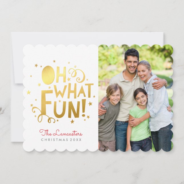 PHOTO CARTE DE VACANCES fun or festif oh quel plai (Devant)